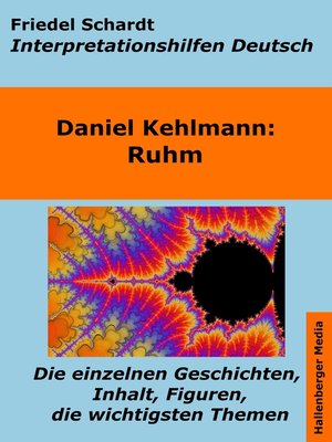 cover image of Ruhm